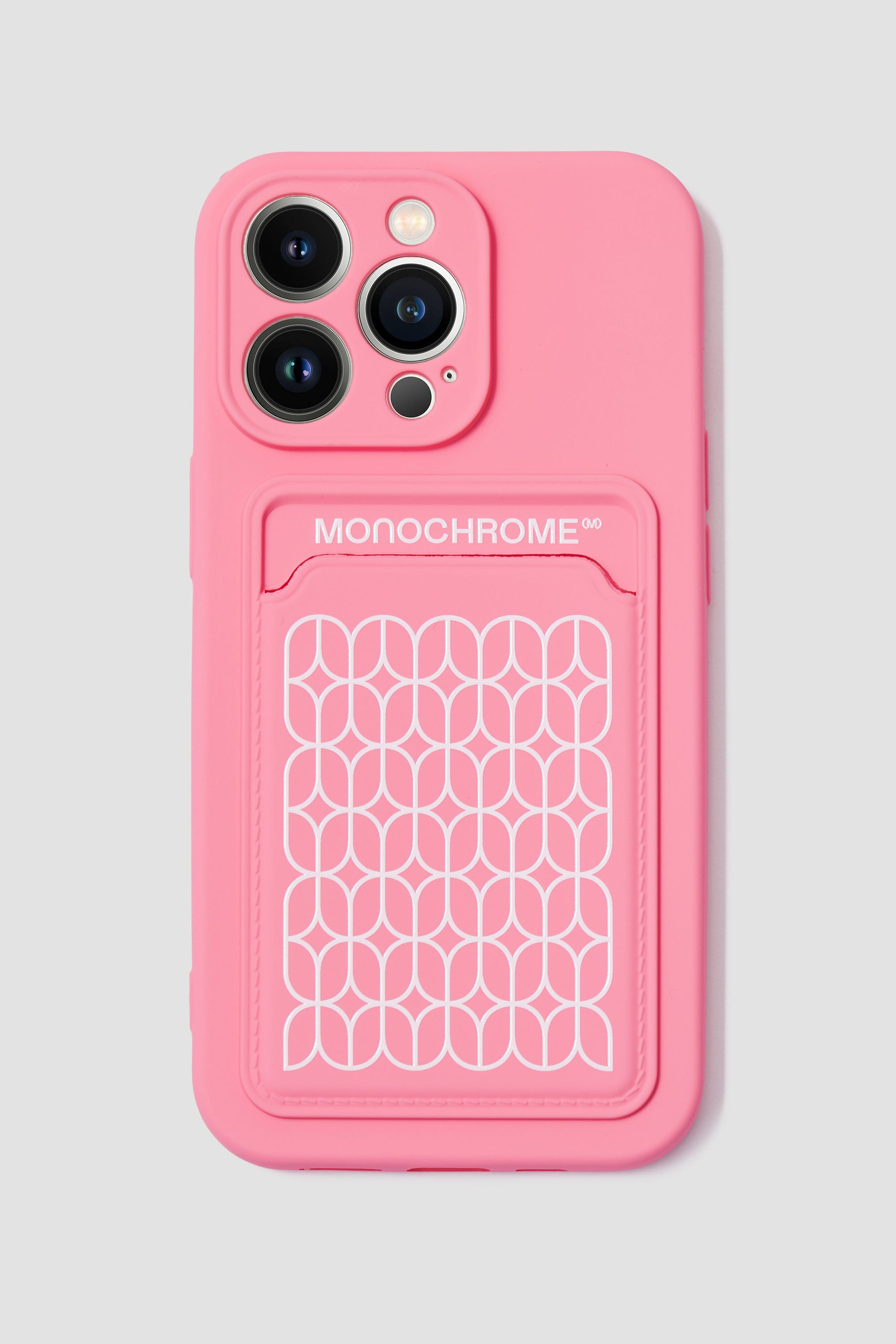 PHONE CASE CARD ROSE - MONOCHROME